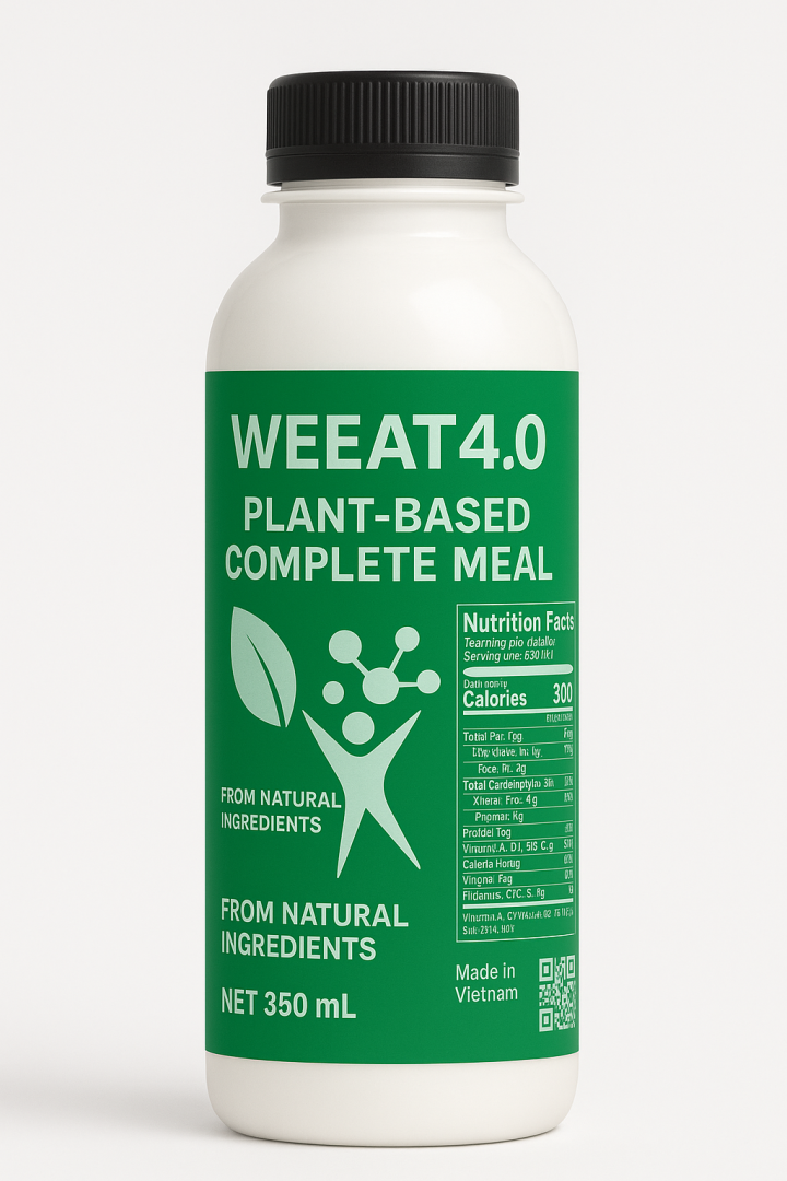 Weeat Bữa ăn lỏng, đầy đủ dinh dưỡng, uống liền