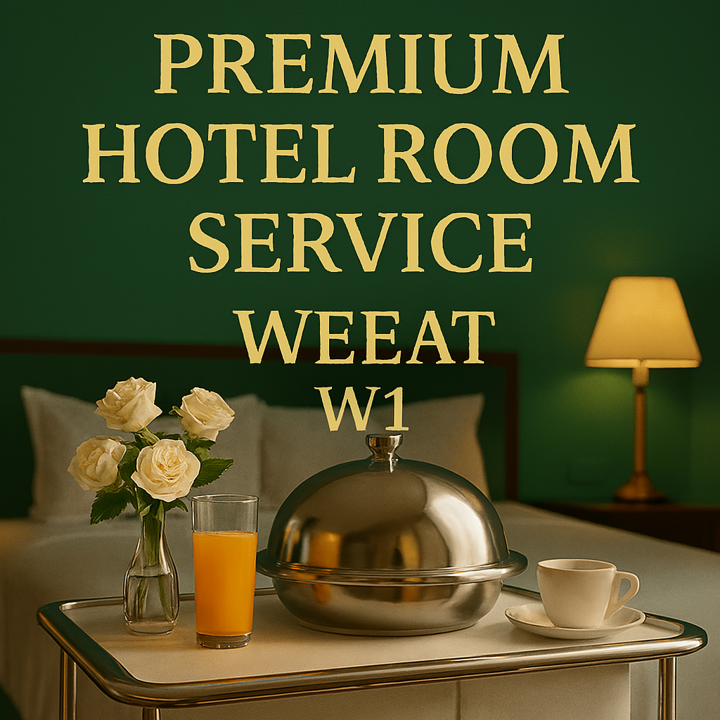 Premium Hotel Room Service Booking Weeat (W1)